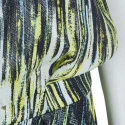 Kenzo Animal Print Silk Jumpsuit M