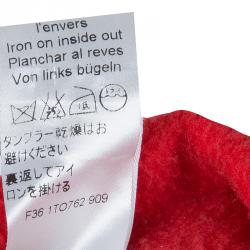 مملوكة مسبقًا سويت شيرت كينزو مزخرف شعار العين أحمر XL