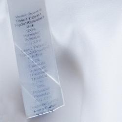 Pre Owned Kenzo Multicolor Print Smocking Detail Sleeveless Dress S