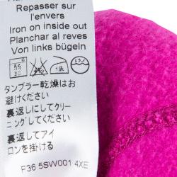 Pre Owned Kenzo Pink Embroidered Tiger Motif Sweatshirt M