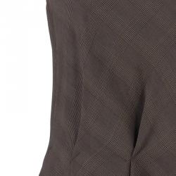 Pre Owned توب كينزو كروهات ومربعات بطيات M