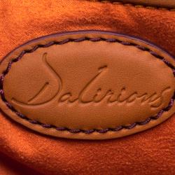 Pre Owned Lancel Copper Brown Dalifun Daligramme Leather Tote