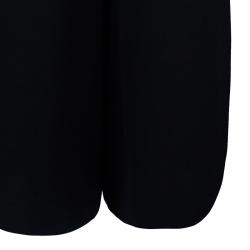 Pre Owned Lanvin Black Wide Leg Trousers M