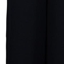 Pre Owned Lanvin Black Wide Leg Trousers M
