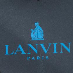 Pre Owned Lanvin Black Bow Detail Wide Leg Trousers S