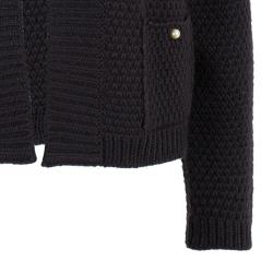 Pre Owned Lanvin Brown Wool Cardigan M