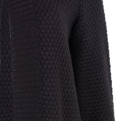 Pre Owned Lanvin Brown Wool Cardigan M