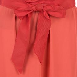 Pre Owned Lanvin Ribbonned Maxi Skirt L