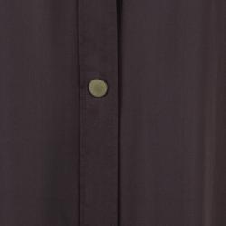 مملوكة مسبقًا Lanvin Brown Long Shirt Dress OS