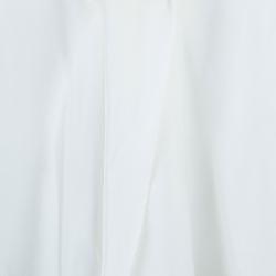 Lanvin White Oversize Silk Top M