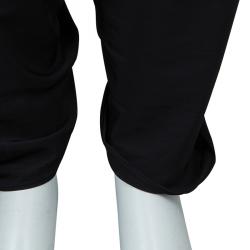 Pre Owned Lanvin Black Draped Harem Pants M