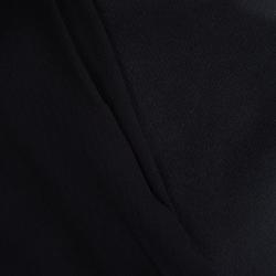 Pre Owned Lanvin Black One Shoulder Belted Jumpsuit L