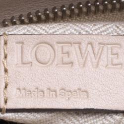 Pre Owned حقيبة كتف لويفي بازل جلد بيج