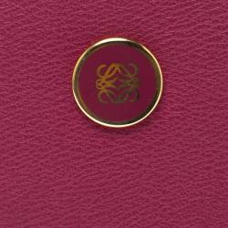 مملوكة مسبقًا محفظة لويفي جلد وردي مضغوطة