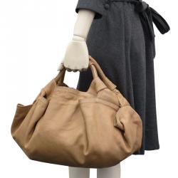 Loewe Beige Leather Nappa Aire Hobo