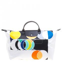Longchamp Multicolor Printed Nylon Le Pliage Tote