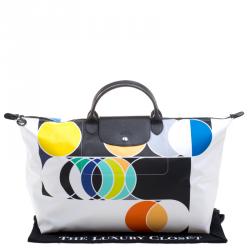 Longchamp Multicolor Printed Nylon Le Pliage Tote