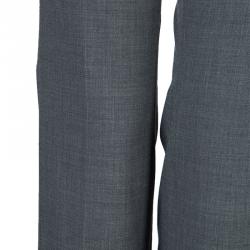 Pre Owned Loro Piana Grey Wool Trousers S