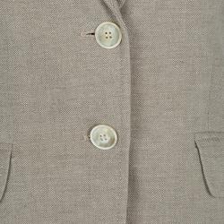 Pre Owned Loro Piana Beige Linen Blazer S