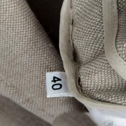 Pre Owned Loro Piana Beige Linen Blazer S