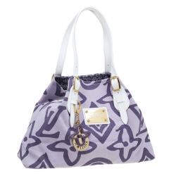 Louis Vuitton Purple Limited Edition Tahitienne Cabas PM Bag 