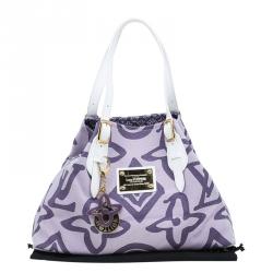 Louis Vuitton Purple Limited Edition Tahitienne Cabas PM Bag 
