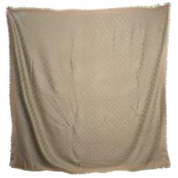 Louis Vuitton Beige Monogram Shine Shawl