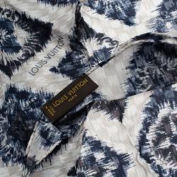 مملوكة مسبقًا وشاح لوي فيتون إيكات أزرق