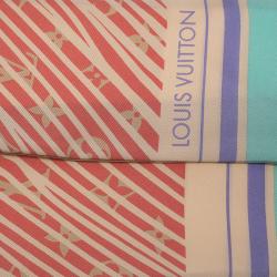 مملوكة مسبقًا وشاح لوي فيتون حرير ألمازينغ مينث