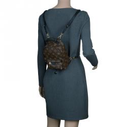 مملوكة مسبقًا حقيبة ظهر لوي فيتون ميني بالم سبرينج كانفاس مونوغرام