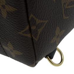 مملوكة مسبقًا حقيبة ظهر لوي فيتون ميني بالم سبرينج كانفاس مونوغرام