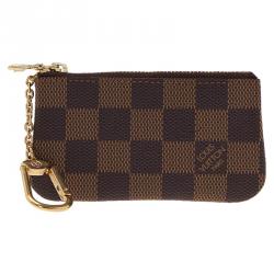 LOUIS VUITTON KEY POUCH IN DAMIER GRAPHITE - WHAT FITS INSIDE 