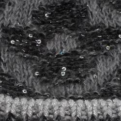 مملوكة مسبقًا Louis Vuitton Grey Monogram Glitter Beanie