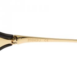 Pre Owned Louis Vuitton Metal & Daisy Z0262U Brown Sunglasses