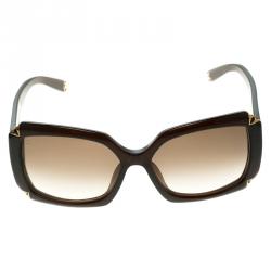 Sunglasses Louis Vuitton Brown in Metal - 26907661