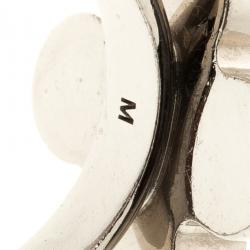 Pre Owned Louis Vuitton Love Letter Timeless Ring Set Size 54