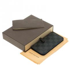 مملوكة مسبقًا Louis Vuitton Damier Graphite Canvas iPhone 6 Folio Case