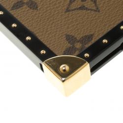Pre Owned Louis Vuitton Monogram Reverse Canvas Eye Trunk iPhone 7 Case