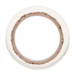 مملوكة مسبقًا Louis Vuitton Inclusion White Bangle Bracelet