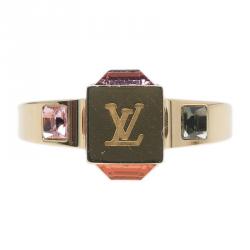 Louis Vuitton Gamble Ring - Gold, Gold-Tone Metal Cocktail Ring, Rings -  LOU118721