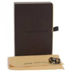 مملوكة مسبقًا Louis Vuitton Inclusion Black Resin Ring Size 49
