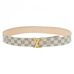Louis Vuitton Damier Azur Womens Belts