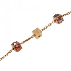 مملوكة مسبقًا Louis Vuitton Gamble Gold Tone Necklace