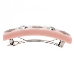 Louis Vuitton Inclusion Pink Resin Hairclip