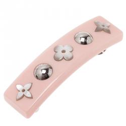 Louis Vuitton Inclusion Pink Resin Hairclip
