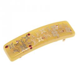 Louis Vuitton Inclusion Yellow Resin Hairclip