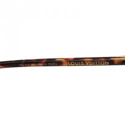 Pre Owned Louis Vuitton Gold Conspiration Pilote Aviators