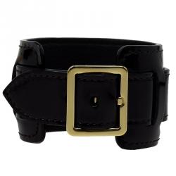 مملوكة مسبقًا سوار لوي فيتون أنفينيتي جلد لامع ذهبي اللون