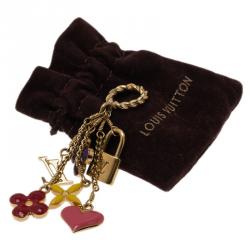 Pre Owned Louis Vuitton Sweet Monogram Charm Pendant
