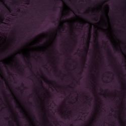 Louis Vuitton Purple Monogram Denim Shawl